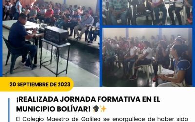 ¡Realizada jornada formativa en el Municipio Bolívar! 🎓✨